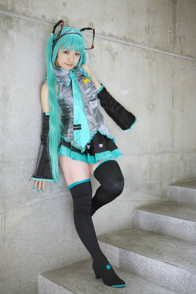 [Cosplay]  Vocaloid - Sexy Hatsune Miku